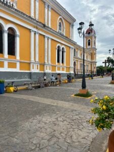 Church in downtown Granada